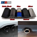 Zemar Car Exhaust Muffler Stainless Steel Tail Pipe Tip Chrome For Bmw E90 E92 325i 328i 3 Series 2006 2007 2008 2009 2010 - Muf