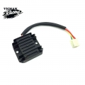 Motorcycle 4 Wires 4 Pins 12 Voltage Regulator Rectifier For 150 250CC Motorcycle Gy6 50 150cc Scooter Moped ATV Aluminium|Motor