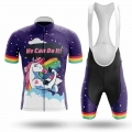 2021 funny unicorn cycling clothing bike dress men woman cyclist outfit bicycle uniform cycling jersey bib sets ropa de ciclismo