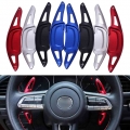 For Mazda Mazda3 Axela CX30 CX 30 2020 2021 Aluminum Car Shift Paddles Steering Wheel Paddles Extension DSG Styling 2pcs|Steerin