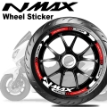 16pcs Motorcycle Wheel Sticker Nmax Rim Decals Logo For Yamaha Nmax 125 155 2021 2020 - Decals & Stickers - Ebikpro.com