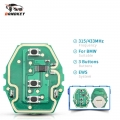 Dandkey For Bmw Ews System 1 3 5 7 X Series 7s X3 X5 Z3 Z4 E38 E39 E46 Remote Key 3 Button Control Circuit Board 315/433mhz Id44