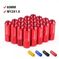 20PCS M12 X 1.5 Wheel Lug Nuts 60mm Aluminum Racing Lock Lug Wheel Nuts Screw TT100442|Nuts & Bolts| - ebikpro.com