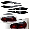 4pcs Auto Rear Tail Light Lamp Eyelid Trim Cover For Vw Golf 6 2008-2013 For Volkswagen Golf Mk6 2008 2009 2010 2011 2012 2013 -