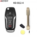 KEYDIY KD900/KD X2/KD MINI Key Programmer B Series Remote Control KD B12 4/3 with Super Chip and Uncut Blade For Ford Car Key|kd