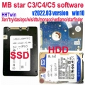 12/2021 Newest Full Software For Mb Star C4/c3/c5 C6 Ssd Hdd Fit For Most Laptop As D630/cf19/cf30/x200/t420 Hhtwin Function - C