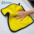 30x30/40/60cm Car Wash Microfiber Towel Car Cleaning Drying Cloth Hemming Car Care Cloth Detailing Car Wash Towel - Sponges, Clo