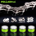 5pairs Bike Chain Quick Link Connector Lock Set Mtb Road Bicycle Power Chain Quick Release Buckle For 6 7 8 9 10 11 Speed - Bicy