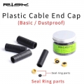 Risk 4/5mm Bicycle Brake Cable End Cap With Seal Ring Parts Dustproof Outer Cable Tube End Tip Cap For Mtb Road Bike Shift Brake