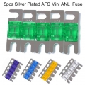 5PCS/Pack 30A / 40A / 60A / 80A / 100A Nickel Plated Mini ANL Fuses LOT Car Audio Nickel Plated|Fuses| - ebikpro.com