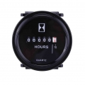 12v 24v 36v IP65 Waterproof Mini Hour Meter Marine Boat Engine 2" Round Gauge Car Trucks Mechanical Hour Meter Counter Time