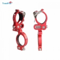 Bicycle Robust Alloy Lamp Bracket Bicycle Front Light Holder LED Torch Headlight Support Stand Quick Release Mount Trustfire|Bic