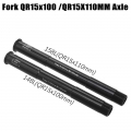 Mtb Fork Qr15x100 Qr15x110mm Thru Axle Lever Accessories For Rockshox 38g, 15x100 Qr15 15*100 - Bicycle Hubs - Ebikpro.com