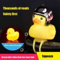 Small Yellow Bike Duck Bicycle bell Luminous Airscrew Helmet Duck Ducky Bicycle Wind Motor Riding Cycling Lights Horn|Bicycle Be