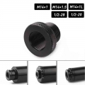 1 pcs Aluminum 5/8 24 to 1/2 20 to M14 Car Fuel Filter Barrel Thread Adapter for NAPA 4003 WIX |Oil Filters| - Of