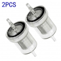 2x 4mm Diesel In Line Fuel Filter Kit For Webasto Eberspacher Air Heater Diesel Set For Camper RV High Quality|A/C & Heater