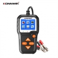 KONNWEI KW650 Car Motorcycle Battery Tester 12V 6V Battery System Analyzer 2000CCA Charging Cranking Test Tools PK KW600 Battery