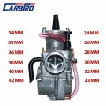 Carburetor For 2T 4T Universal Koso OKO Motorcycle Carburador 21 24 26 28 30 32 34 40mm With Power Jet For Racing Motor|Carbure