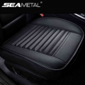 Leather Seat Covers Car Cushion Four Seasons Automobiles Seat Cover Universal Pad Mats Protector For Car Seat Auto Accessories -