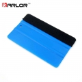 1PCS Car Vinyl Film wrapping tools Blue Scraper squeegee with felt edge size 12.5cm*8cm Car Styling Stickers Accessories|film wr