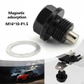 M10*1.25,m10*1.5,m12*1.5,m14*1.5, M14*1.25 Magnetic Oil Sump Nut Drain Oil Plug Screw Oil Drain Magnetic Oil Plug Nut Jdm Style