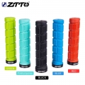 1 Pair Ztto Bike Grips Handlebar Grips Mtb Mountain Bike Cycle Bicycle Lock Aluminum Alloy Durable Bmx Rubber Grip Anti-slip - B