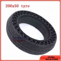 8 Inch 200X50 Porous Honeycomb tyre Tires for Electric Gas Scooter & Electric Scooter 200*50 Wheelchair Wheel t