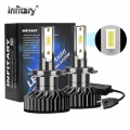 Infitary H4 H7 Led Car Headlight Bulb 26000lm Csp 3570 H1 H3 H11 H13 H27 880 9005 Hb3 9006 Hb4 9007 Mini Auto Fog Light Headlamp