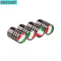 DSYCAR 4Pcs/Set Italy Flag Car Tires Wheel Valve Cap Bike Moto Valve Caps Cover Car Styling for Fiat Audi Ford Bmw VW Benz Jeep|