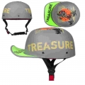 Restoring Ancient Ways Gangs Ds Personality Baseball Cap Helmets Electric Scooters Ladle Half Helmet Helmet Visor Helmet - Helme