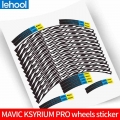 Mavic KSYRIUM PRO wheel rim set Stickers Road Bike wheelset sticker cycle racing cycling replacement Decals|Bicycle Stickers|