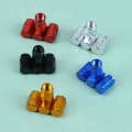 4PCS Car Wheel Tires Valves Tyre Stem Air Caps Car Tire Valve Stem Caps Bolt In Aluminum Theftproof Valve Caps|Valve Stems &