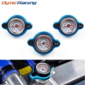 Racing Thermost Radiator Cap Cover With Water Temp gauge 0.9 BAR or 1.1 BAR or 1.3 BAR Cover (Big head) Without Logo|Tank Covers