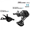 Shimano Deore M5100 M5120 11v Groupset Shifter Rear Derailleur - Shimano Shadow Rd+ - 1x11-speed Original Parts For Mtb Bike - B