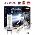 2x H7 H4 H1 H11 LED Bulbs BA20D P15D H3 LED Motorcycle Lights 9005 HB3 9006 HB4 880 881 Car Fog Lights 12V 6500K Moto Headlights