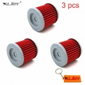 3x Oil Filter For SUZUKI DRZ 400 400E 400S 400SM LTZ400 LTR450 LTZ 400 LTR 450 QUADRACER ATV Dirt Motor Bike|oil filter|oil filt