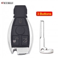 3 Button Remote Smart Car Key Shell Case Housing For Mercedes For Benz A B C E S Class W203 W204 W205 W210 W211 W212 W221 W222 -