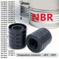2pcs TC 12*18/20/21/22/24/25*5/6/7/8/9/10 NBR skeleton shaft oil seal nitrile rubber double lip with spring| | - ebikpro.