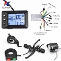 Electric Bike Controller 36V 250W350W Ebike Accessories 24v Controller Electric Scooter Accelerator With cut off power brake|Ele