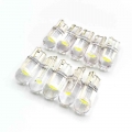 10pcs 2020 New T10 W5w Wy5w 168 501 2825 Cob Led Car Wedge Parking Light Side Door Bulb Instrument Lamp Auto License Plate Light