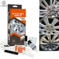 Tire Care Alloy Silver Car Surface Damages Rim Care Wheel Repair Refurbished Kits Tool Dent Scratch Adhesive Auto Tyre Tread - R