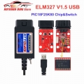 Best Quality ELM327 V1.5 USB Switch PICI8F25K80 Chip ELM 327 V1.5 Code Reader CAN and For MS CAN Car Diagnostic Tool|Code Reader