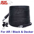 High Pressure Water Cleaning Hose Pipe Pressure Washer Hose 6 10 15 m for AR Michelin Black & Decker Makita MAC Allister Sta