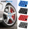 17mm 20 Pieces Car Wheel Nut Caps Protection Covers Caps Anti-rust Auto Hub Screw Cover Car Tyre Nut Bolt Exterior Decoration -