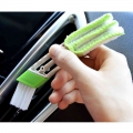 1pc Microfiber Car Air Vent Cleaning Device Multi purpose Air Conditioner Outlet Brushes Double Sliding Brushes Cleaning Tools|S