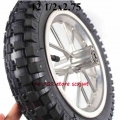 12 1/2 X 2.75 Front or Rear Wheel Assembly 12 1/2X2.75 Tire for Razor Dirt Bike Rocket MX350 MX400 Mini Dirtbike|Tyres| - Offi