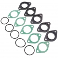 5 Sets 26mm GY6 125cc 150cc Scooter Moped ATV Carburetor Carb Intake Manifold Spacer Insulator & Gasket 152QMI 157QMJ Engine