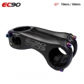 Ec90 Cnc Alloy Mountain Bike Handlebar Riser 31.8 Handle Clamp Diameter -17 ° Degrees 70 / 90mm Mountain Bike Bicycle Bike - Bic