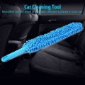 Flexible Extra Long Soft Microfiber Chenille Car Wheel Brush Wash Wheel Wash Car Accessorie Cleaner Microfiber U7j5 - Sponges, C