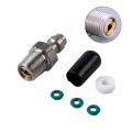 1Set PCP Paintball Pneumatic Quick Coupler 8mm M10x1 Male Plug Adapter Fitting 1/8NPT|Air Intakes| - ebikpro.com